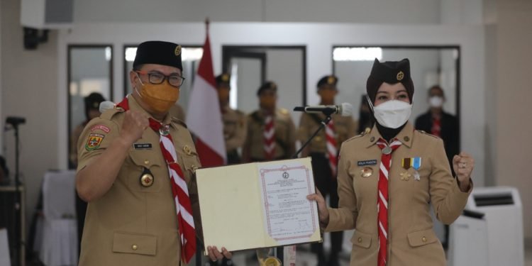 Lantik Sako SPN Jabar, Kak Atalia Ridwan Kamil Tekankan Pembinaan Karakter Anak Bangsa