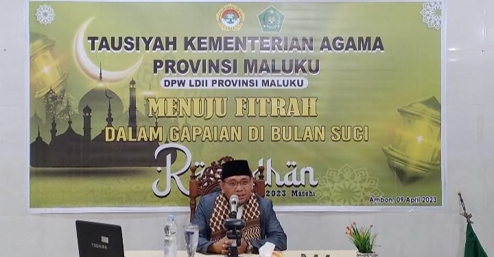 KEMENAG PROVINSI MALUKU BERHARAP WARGA LDII MENGGAPAI FITRAH DI BULAN RAMADHAN