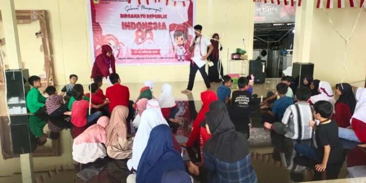 Generasi Penerus Usia Caberawit Meriahkan Perlombaan HUT ke-80 RI di Gedung Serbaguna DPW LDII Maluku