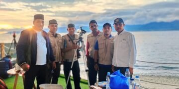 Kolaborasi Solid! DPW LDII Maluku Turunkan 8 Personel Pantau Hilal Bareng Kemenag dan BMKG