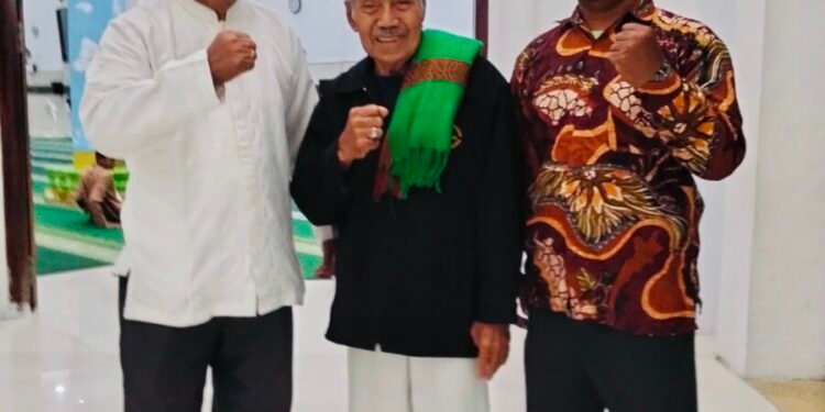 Perkuat Ukhuwah Islamiyah, Ketua DPD LDII Maluku Tengah Hadiri Sholat Subuh Berjamaah di Masjid Agung Ibnu Abdullah