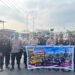 Cegah Dampak Asap Karhutla, Senkom Maluku dan Senkom Kota Ambon Bagikan 2.000 Masker Gratis
